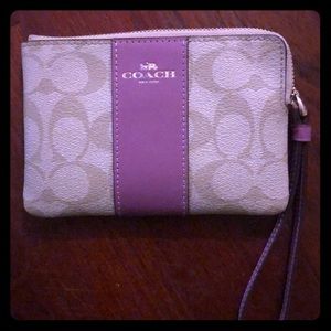 Coach wristlet